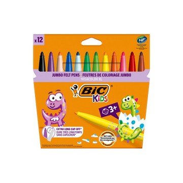 BICK PC/12 FEUT VISACOLOR XL ASS 8922233