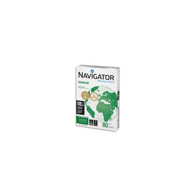 NAVIGATOR Ramette 500 feuilles papier extra Blanc Navigator Universal A4 80G