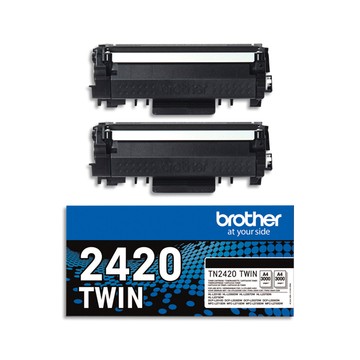 BRO P/2 CART TNR NOIR TN2420TWIN