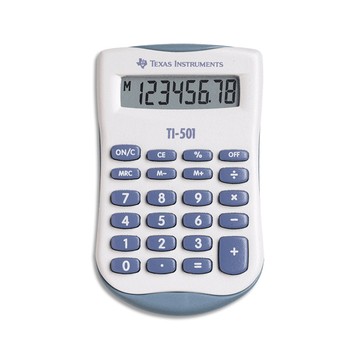 TEX CALCUL POCHE TI-501 501/TBL/11E1