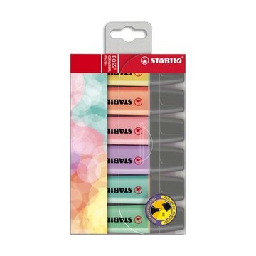 STA P/6 SURLI BOSS PASTEL ASS 70/6-2