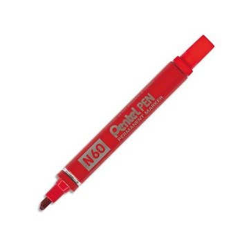 PEN MARQUEUR PERM PNTE BIS ROUGE N60-B