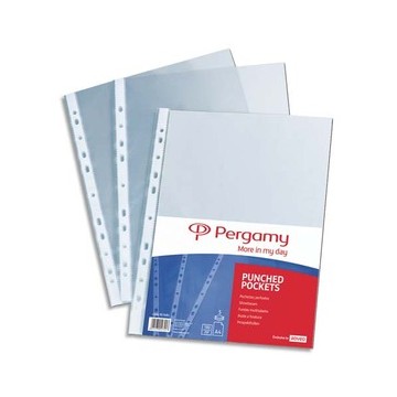 PRG B/100 POCHPERFO 12/100 PP LISSE