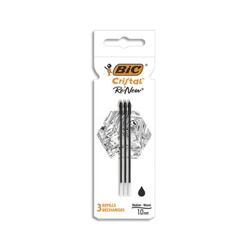 BIC BLS/3 RECHARGE CRISTALRENEW N 503839