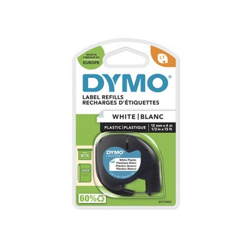 DYM RUB LETRA PLAST 12X4M N/BLC S0721660