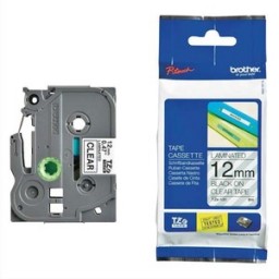 BRO RUBAN LAMI 12MMX8M NOIR/TRS TZE131