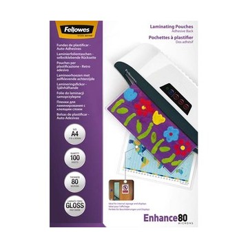 FEL B/100 POCHETT A4 DOS ADH 80M 5302202