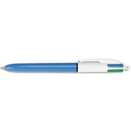 BIC STYLO BILLE 4 COUL PTE MOY 982866