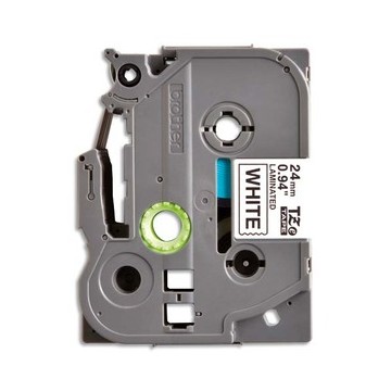 BRO RUBAN LAMI 24MMX8M NR/BLANC TZE251