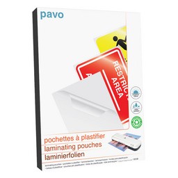 PAV B/100 POCH A PLAS A4 2X125MIC 900138